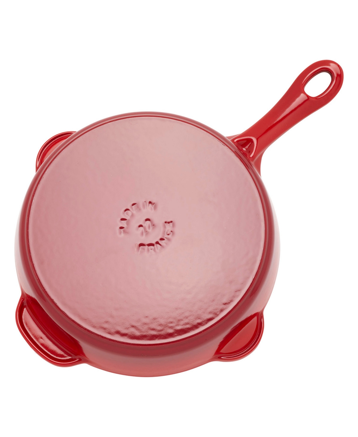 Shop Staub Cast Iron 8.5" Traditional Deep Skillet In Red