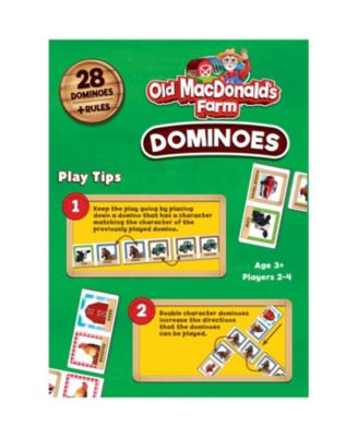 MasterPieces Old MacDonald's Farm Picture Dominoes for Kids