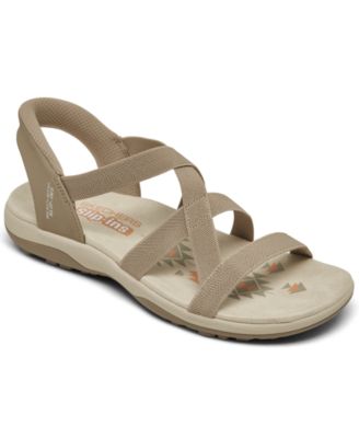 Women's Slip-ins: Reggae Slim - Stretch Flex Athletic Walking Sandals from Finish Line