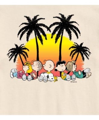 Hybrid Apparel Peanuts Summer Mens Short Sleeve Tee