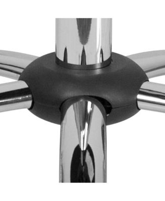 Medical Ergonomic Stool With Chrome Base