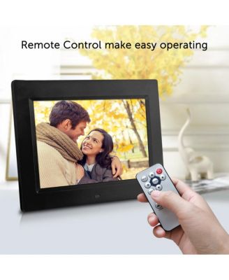 8 inch Digital Photo Frame, Black, 800x600 - Photo/Video/Music Support