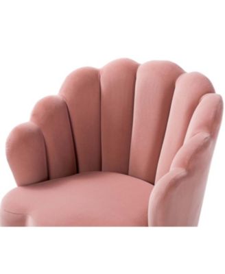 BOHO Accent Velvet Upholstered Living Room Chairs  for Makeup Room Bedroom