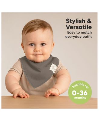 8pk Baby Bandana Bibs, Baby Drool Bibs for Baby Girl, Boy, Baby Bibs for Infant, Newborn