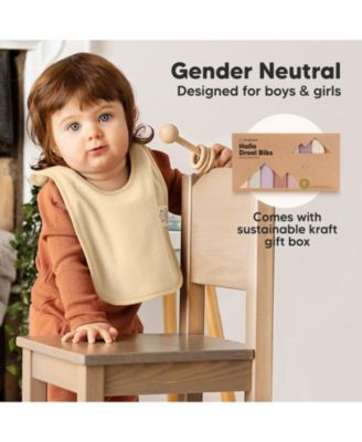 8-Pack Baby Bibs for Boys, Girls, Pull-on Bibs, Baby Drool Bibs for Baby Boy, Baby Girl, Baby Bib Unisex