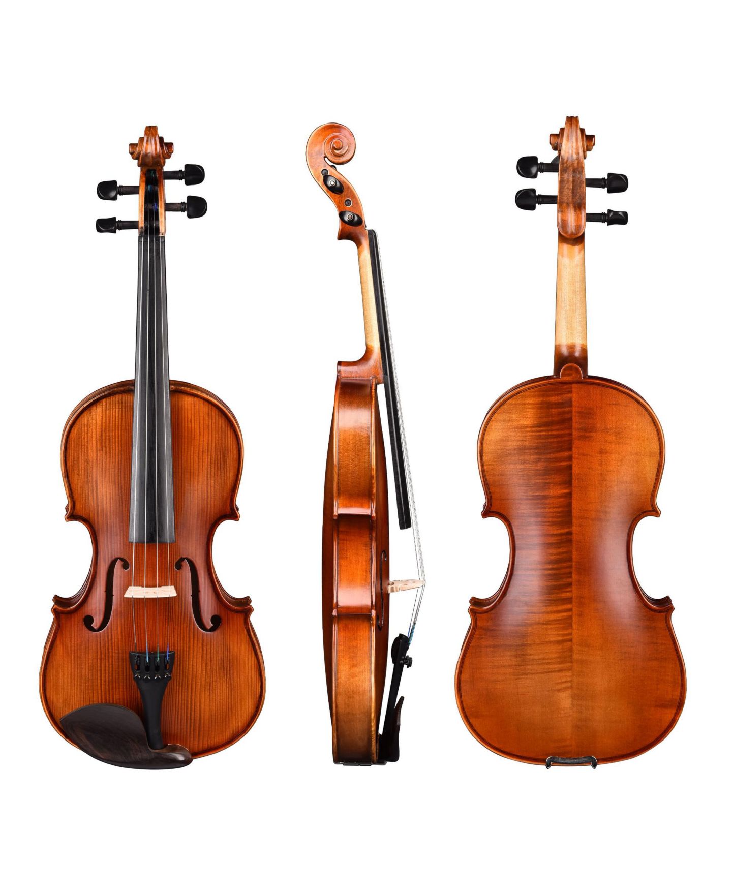Детские игрушки Yescom Solid Wood Beginner Full Size Violin, Musical Toy Set, цвет: Natrual — фото 11