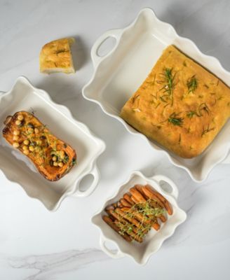 Cook & Host Large White Rectangular Baker