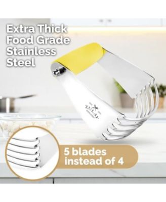 Stainless Steel Dough Blender Pastry Cutter Heavy Duty Blades