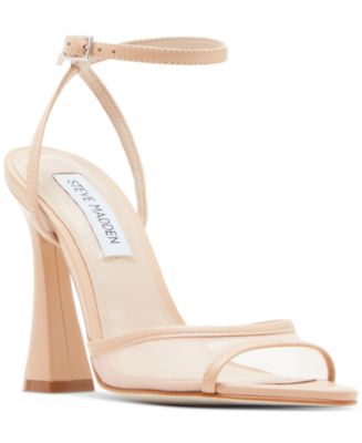 beki-m leopard mesh sculptural heel dress sandals Beki-M Mesh Heels Leopard