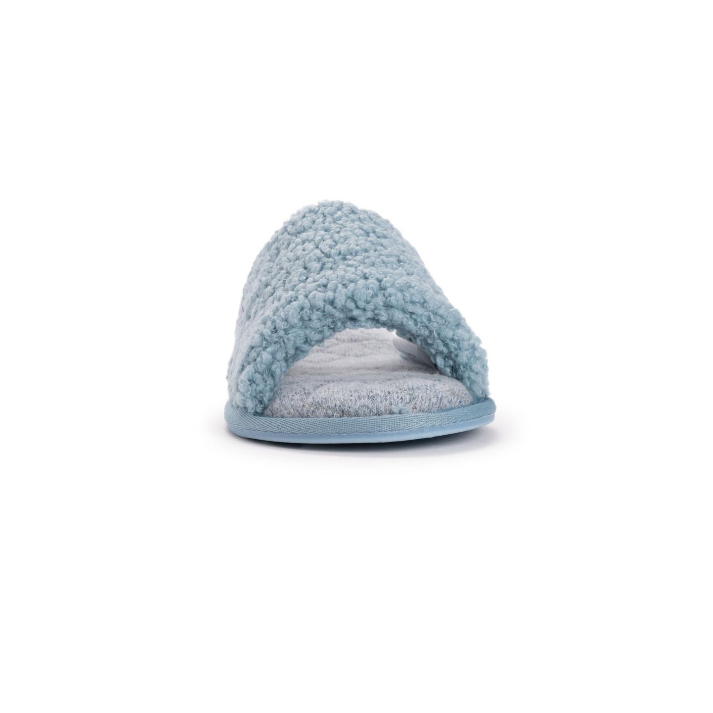 Женские тапочки MUK LUKS Sariah Slide Slipper, цвет: Синий — фото 4