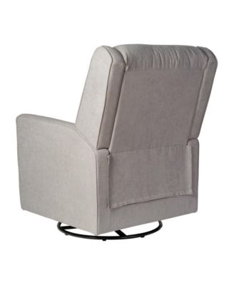 Dara 3-In-1 Traditional Manual Recliner Rocker Swivel Glider Chair
