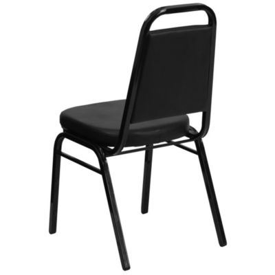 Trapezoidal Back Stacking Banquet Dining Chair - 2.5" Thick Seat