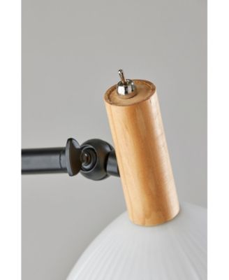 60" Wood Peyton Floor Lamp