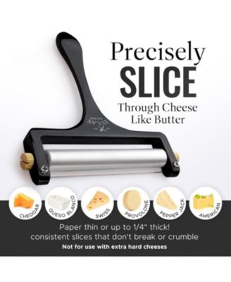 Heavy Duty Adjustable Cheese Slicer with 2 Extra Wires