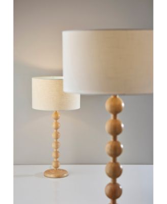 28.25" Wood Orchard Table Lamp