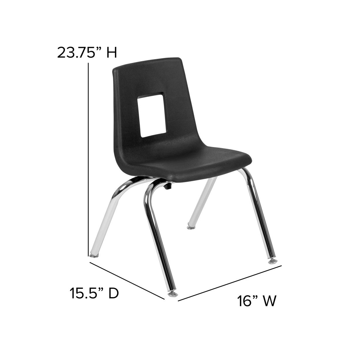 Emma+Oliver 76" Oval Wave Collaborative Laminate Activity Table Set With 14" Student Stack Chairs