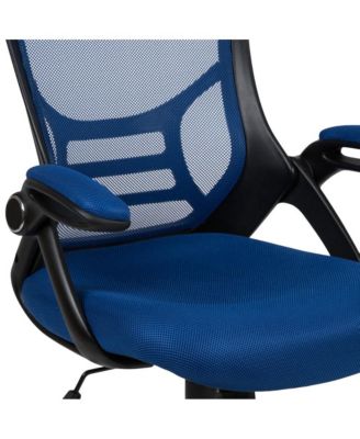 High Back Mesh Ergonomic Office Chair With Flip-Up Arms