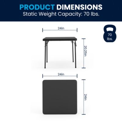 Kids 5 Piece Folding Table And Chair Set - Kids Activity Table Set