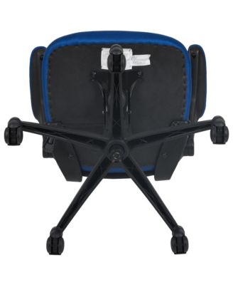 Mid-Back Mesh Swivel Ergonomic Task Office Chair With Flip-Up Arms