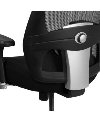 24/7 Intensive Use Big & Tall 500 Lb. Rated Mesh Executive Swivel Ergonomic Office Chair With Ratchet Back