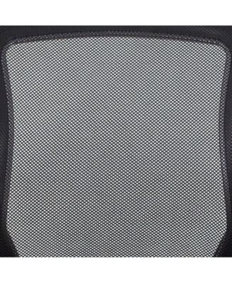 1 PC Metal Mid-Back Mesh Swivel Ergonomic Task Office Chair With Frame & Flip-Up Arms