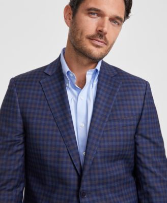 Men's Classic-Fit Wool Blend Sport Coat 