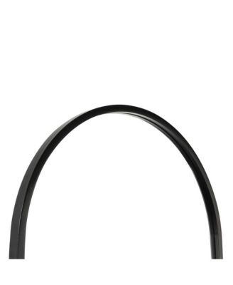 Muriel Arched Metal Framed Wall Mirror For Entryways, Dining Rooms, And Living Rooms