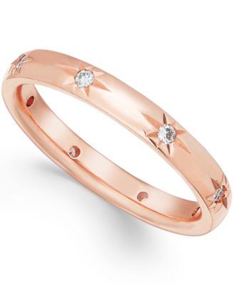 Marchesa - Diamond Band in 18k Rose Gold (1/8 ct t.w.)