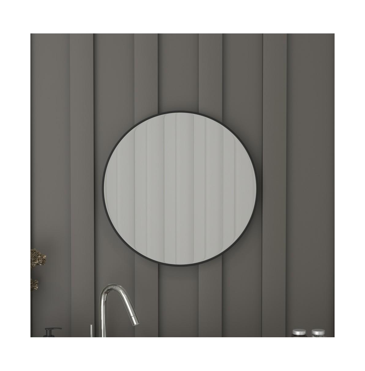 Merrick Lane Monaco Accent Mirror For Bathroom, Vanity, Entryway, Dining Room, & Living Room