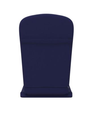 Riviera Set Of 2 Indoor/Outdoor High Back Adirondack Chair Cushions With Elastic Strap And Water Resistant Covers