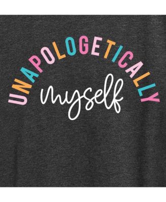 Trendy Plus Size Unapologetically Myself Graphic T-Shirt