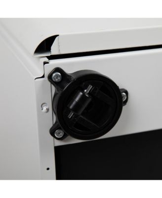 Modern 3-Drawer Mobile Locking Filing Cabinet Storage Organizer