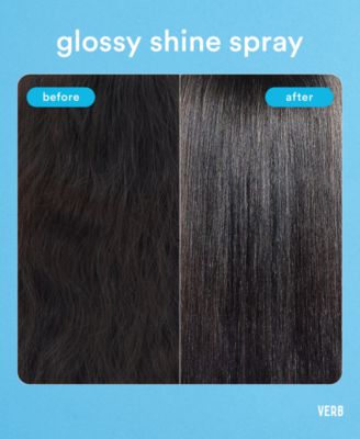 Glossy Shine Spray With Heat Protection, 6.5 oz.