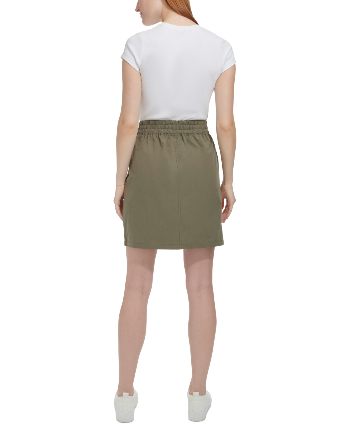 MARC NEW YORK ANDREW MARC SPORT WOMEN'S COTTON POPLIN CARGO SKIRT 