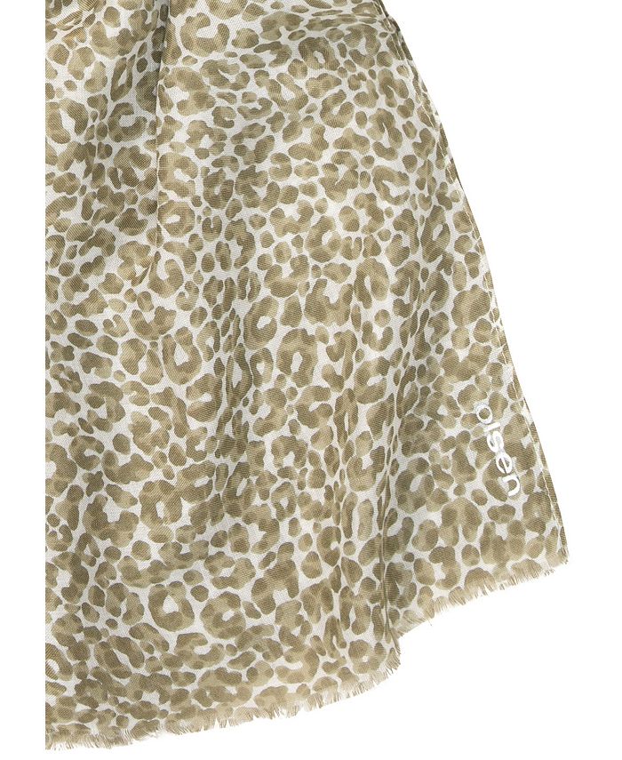 Leo Contrast Print Scarf main image 1