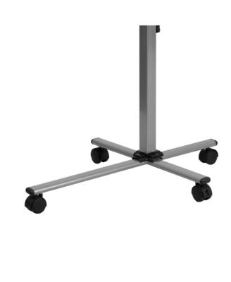 Angle And Height Adjustable Mobile Laptop Computer Table With Top