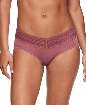 Warners&reg; No Pinching, No Problems&reg; Dig-Free Comfort Waist with Lace Microfiber Hipster 5609J