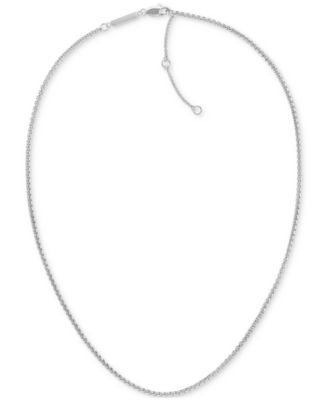 Stainless Steel 3-Pc. Set Chain Link Necklaces