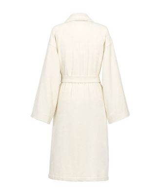 Almond Flowers Woman's Cotton Shawl Collar Bathrobe