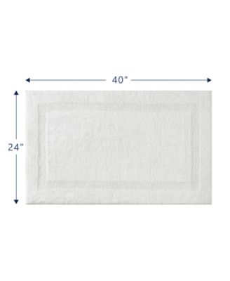 Peniston Solid Cotton Tufted Bath Runner Rug, 24" x 40"