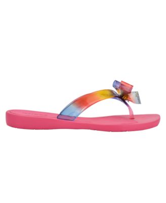 Tutu Eva Fashion Bow Detail Rhinestones Flip Flops