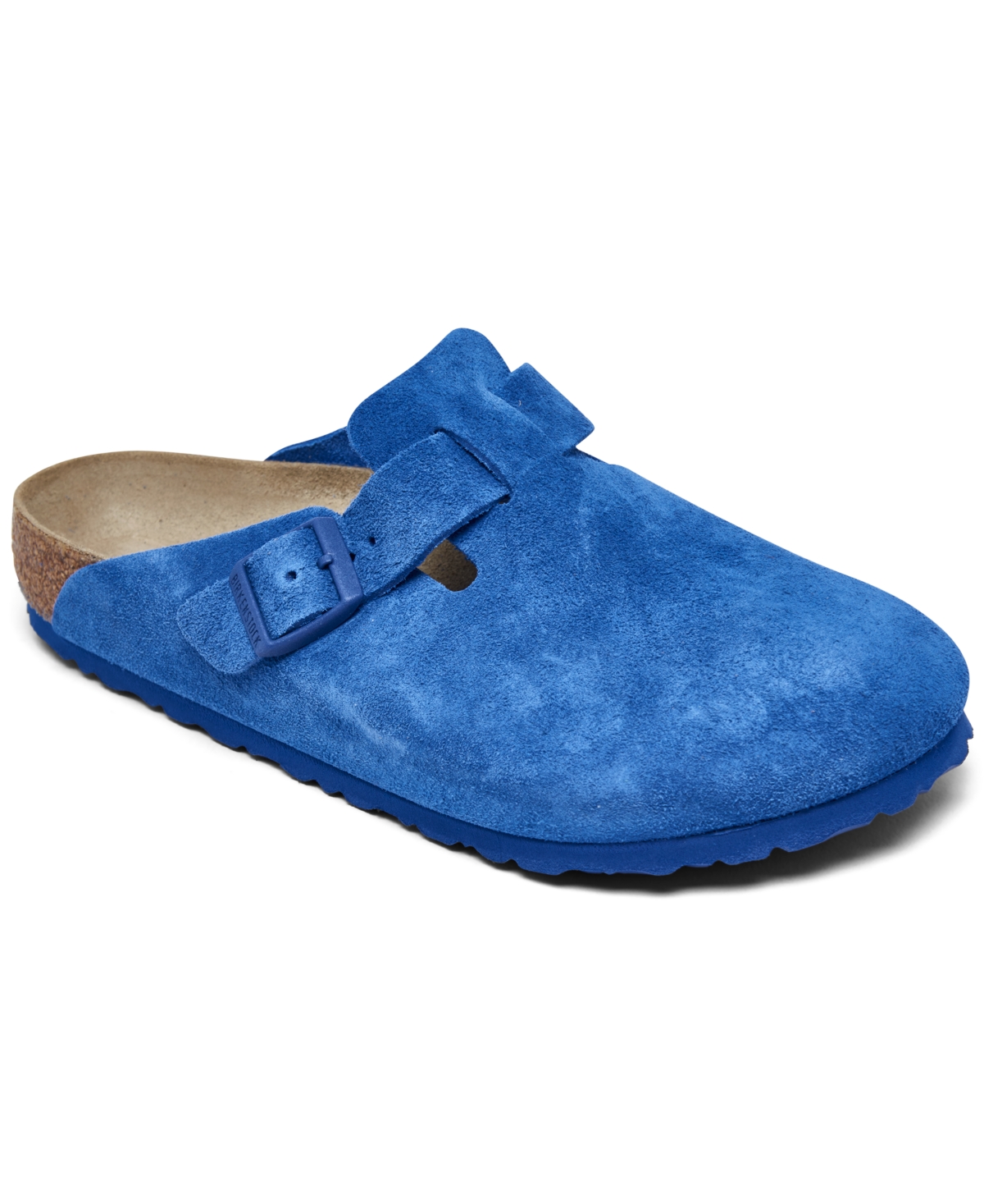Men's Boston Suede Leather Clogs from Finish Line - Blue