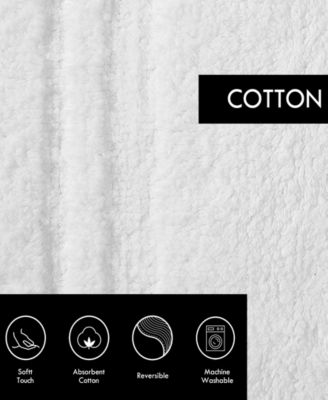 Eden Solid Reversible 2-Pc. Bath Rug Set