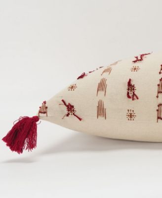 CLOSEOUT! Geometric Polyester Filled Decorative Pillow, 14" x 26"