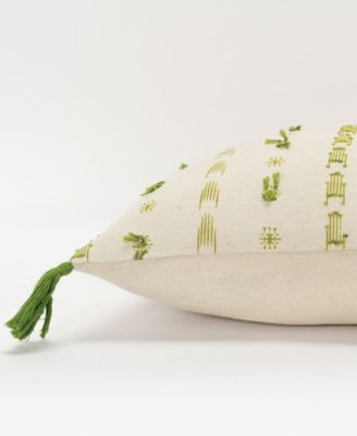 CLOSEOUT! Geometric Polyester Filled Decorative Pillow, 14" x 26"