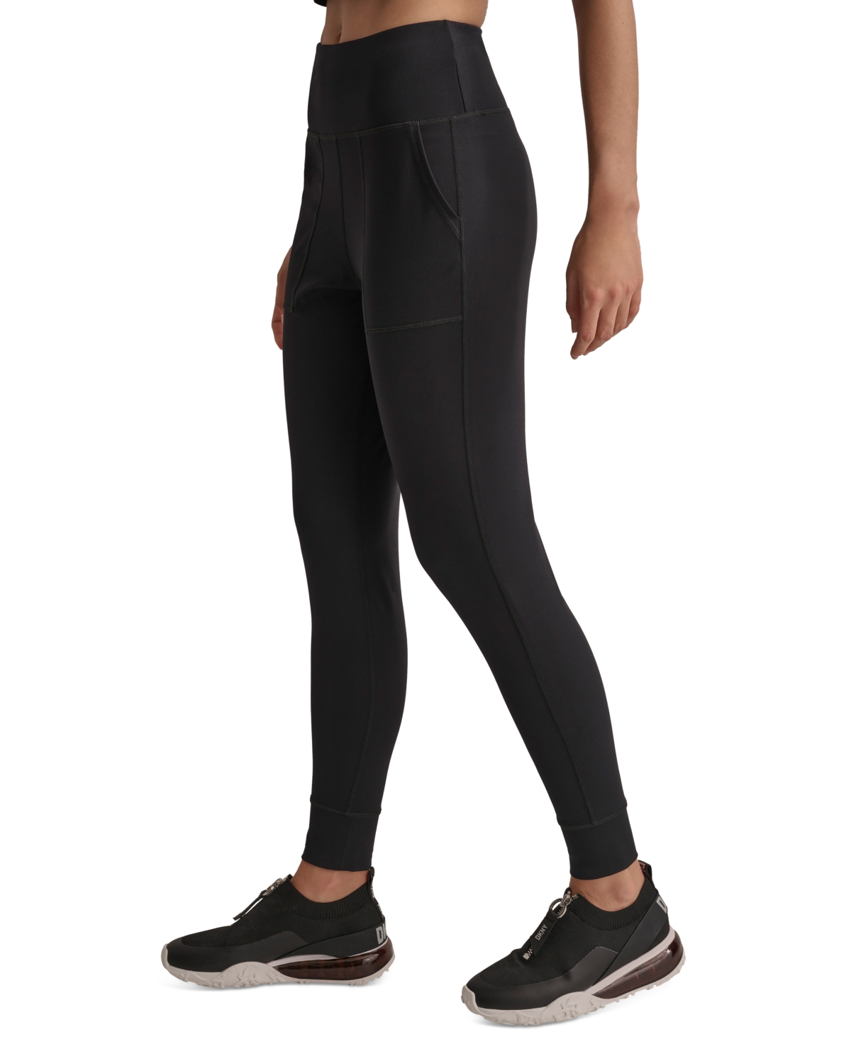 Dkny Sport Women's Stretch Utility Jogger Pants In Black