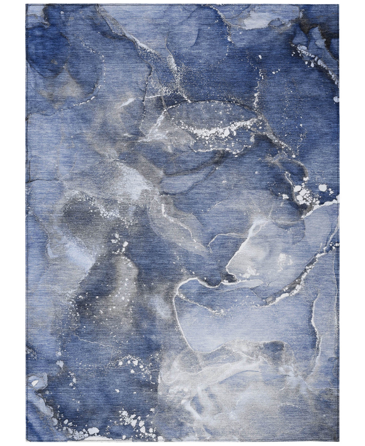 Addison Chantille Machine Washable Acn518 9'x12' Area Rug In Navy