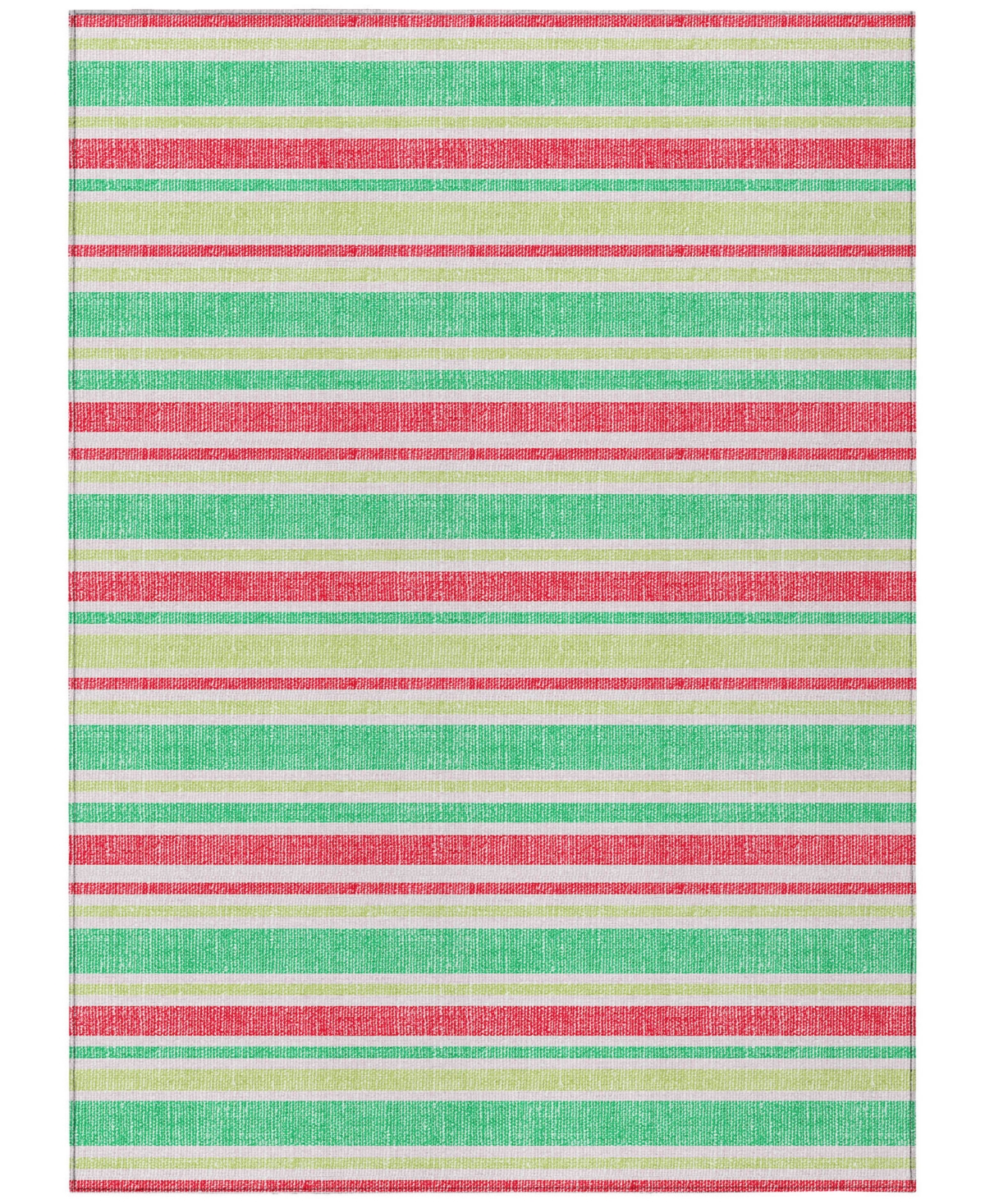 Addison Chantille Machine Washable Acn531 8'x10' Area Rug In Green