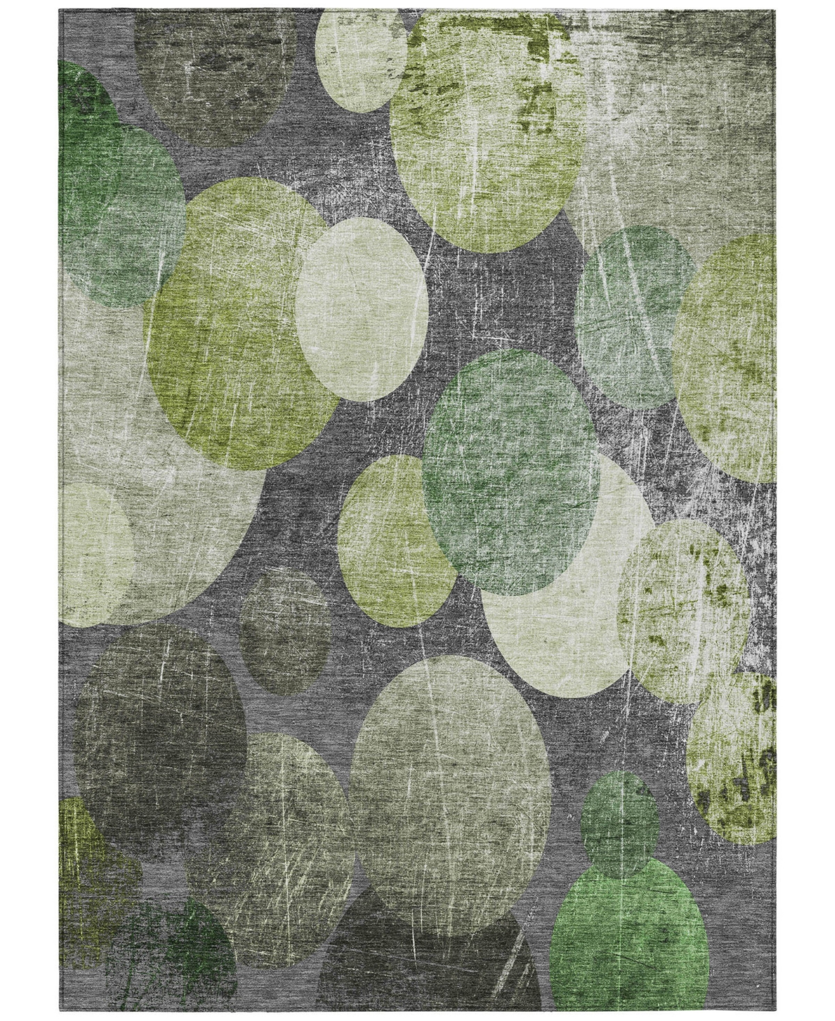 Addison Chantille Machine Washable Acn556 10'x14' Area Rug In Gray