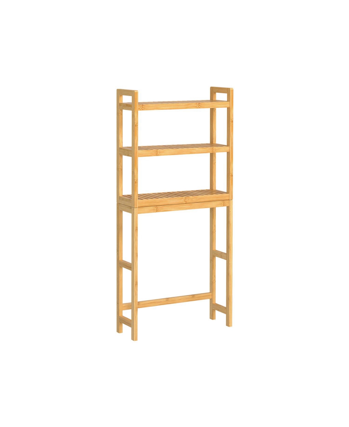 Slickblue 4-Tier Over-the-Toilet Storage Shelf Space-Saving Organizer for Bathroom Essentials